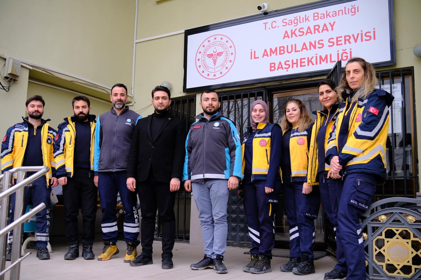 Sağlık Hizmetleri Başkanı Dr. Ahmet Gökhan İçli’den 112 Acil Servis Ziyareti