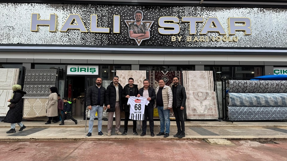 Motolux 68 Aksarayspor'a Anlamlı Destek: Halı Star Pano Sponsoru Oldu