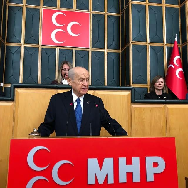 MHP TBMM Grup Toplantısında Bahçeli'nin Konuşması