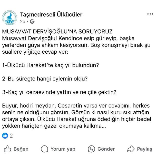 Musavvat Dervişoğlu'na Sert Soru: 