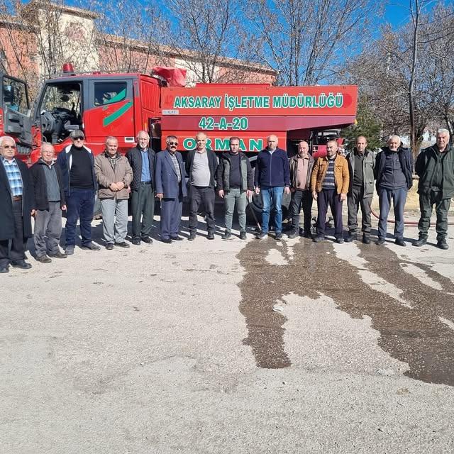 Aksaray'da Yangın Eğitimi: Orman Yangınlarına Karşı Bilinçlenme Etkinliği