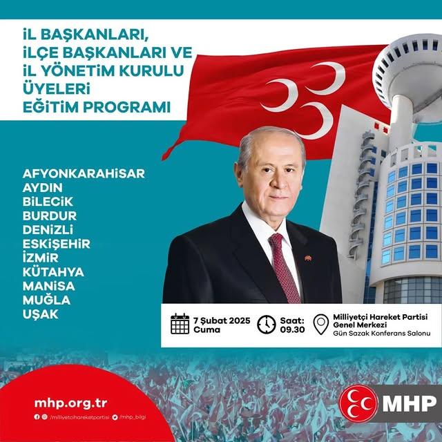 Milliyetçi Hareket Partisi Eğitim Programına Hazır