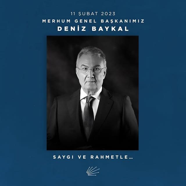 Merhum Lider Baykal Anısına Saygı ve Özlem