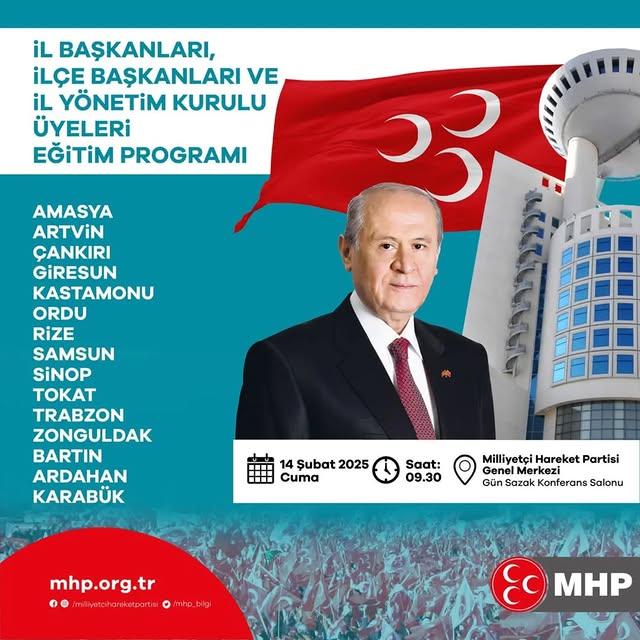 Milliyetçi Hareket Partisi'nin Eğitim Programı Başlıyor