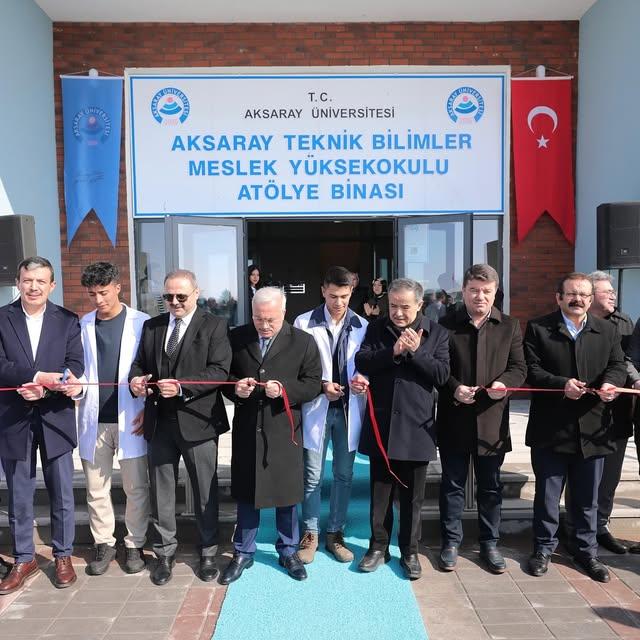 Aksaray Üniversitesi'nde Yeni Atölyeler Hizmete Açıldı