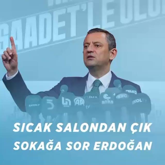 Özgür Özel'den Erken Seçim Çıkışı: 