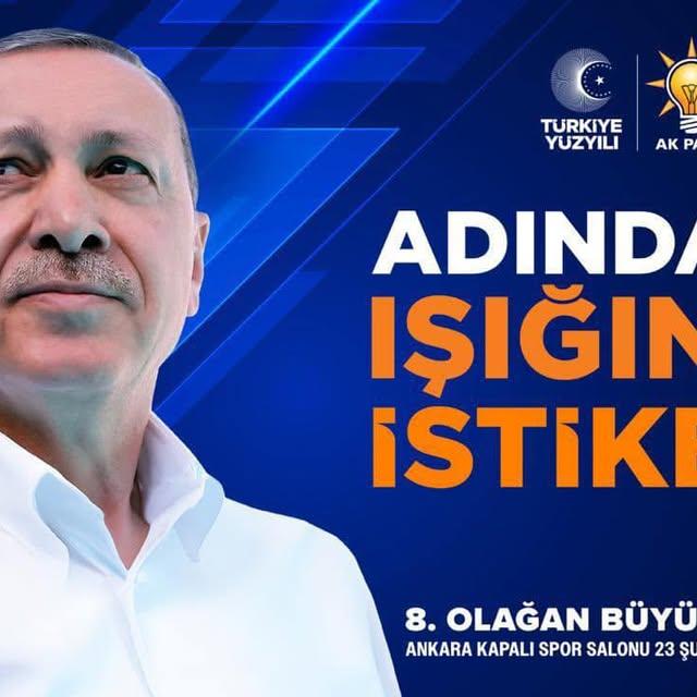 AK Parti'nin 8. Olağan Büyük Kongresi Ankara'da Gerçekleşecek