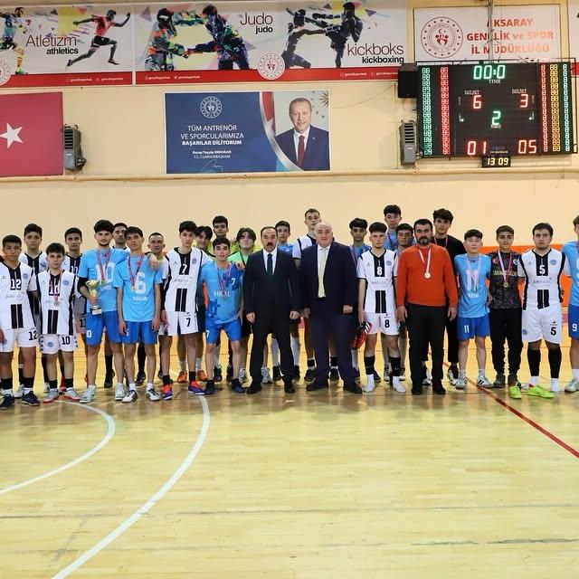 Futsal İl Birinciliği: Hazım Kulak Anadolu Lisesi Şampiyon