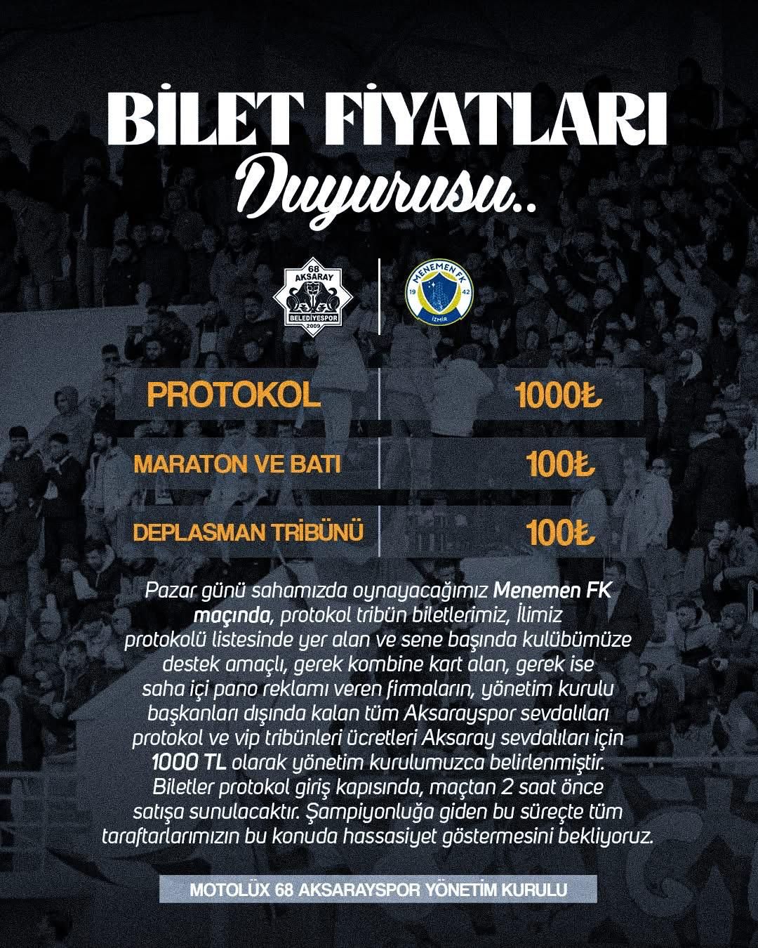 Bursaspor Yönetiminden Taraftara Uyarı: Takımınızın Yanında Olun