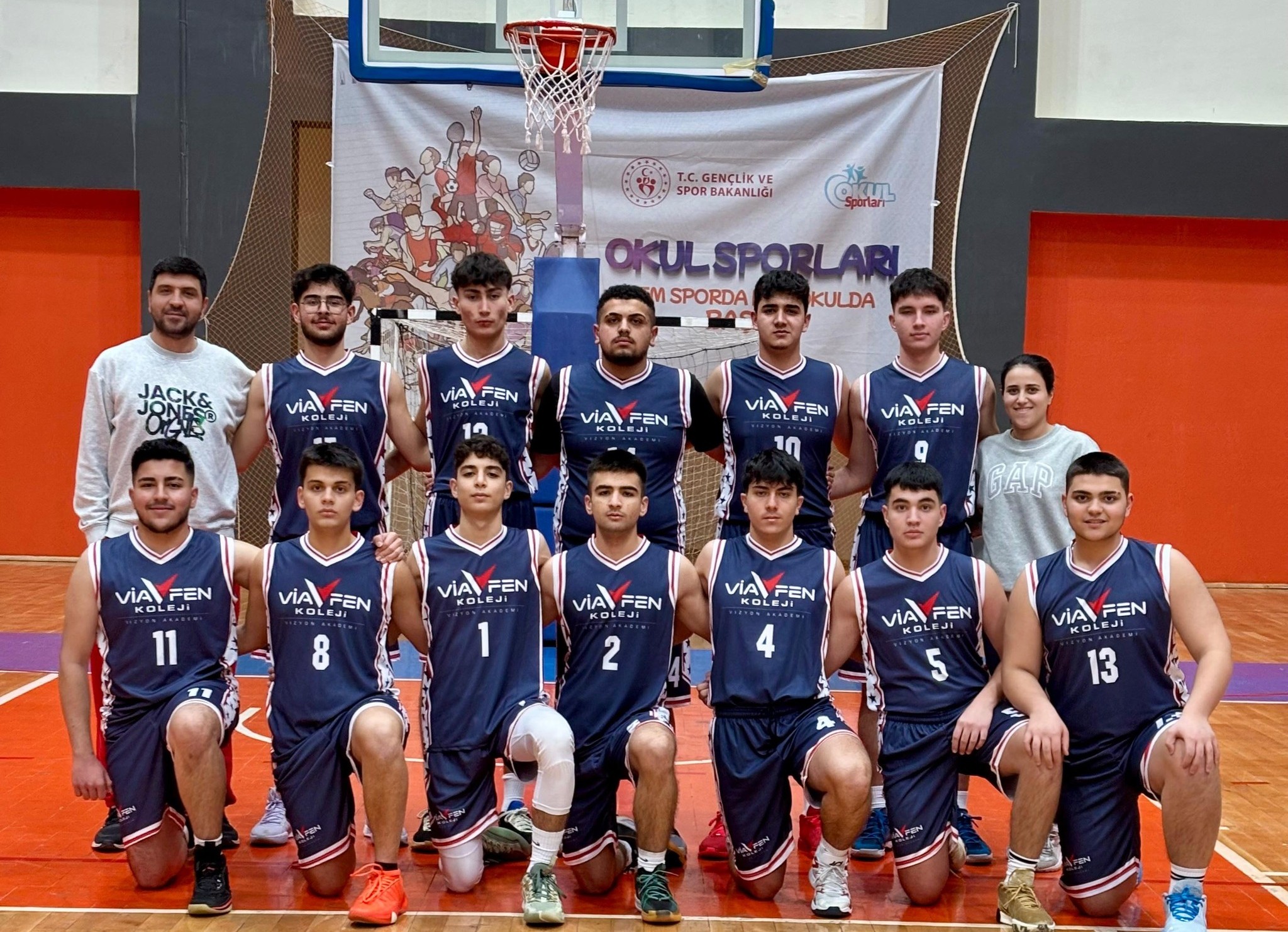 U18 Erkekler Basketbol Bölge Şampiyonası Heyecanı Başladı