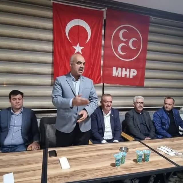 Aksaray MHP'de Aylık Olağan Toplantı Gerçekleştirildi