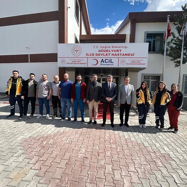 Aksaray İl Sağlık Müdürü Abdullah Güleç'in Güzelyurt Ziyareti