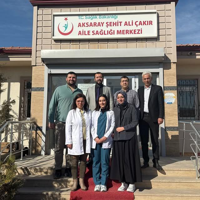 Aksaray İl Sağlık Müdürü'nden Aile Sağlığı Merkezlerine Ziyaret