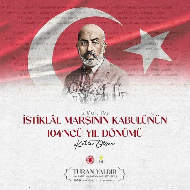 İstiklal Marşının Kabulünün 104. Yılı Kutlanıyor