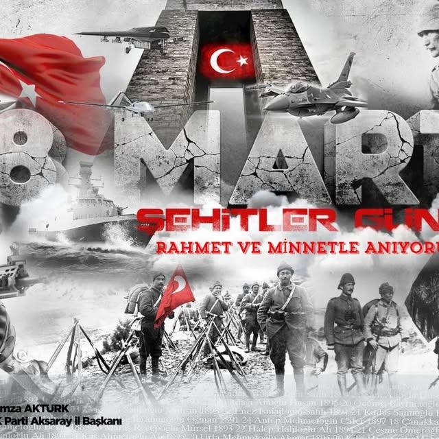 AK Parti Aksaray İl ve Merkez İlçe Başkanlarından 18 Mart Mesajı