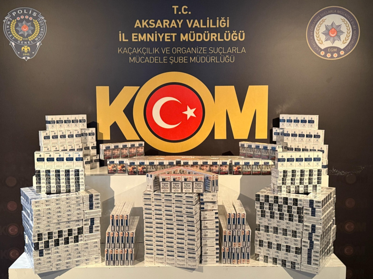 Aksaray'da Kaçakçılık Operasyonu: 10 Şüpheli Gözaltına Alındı
