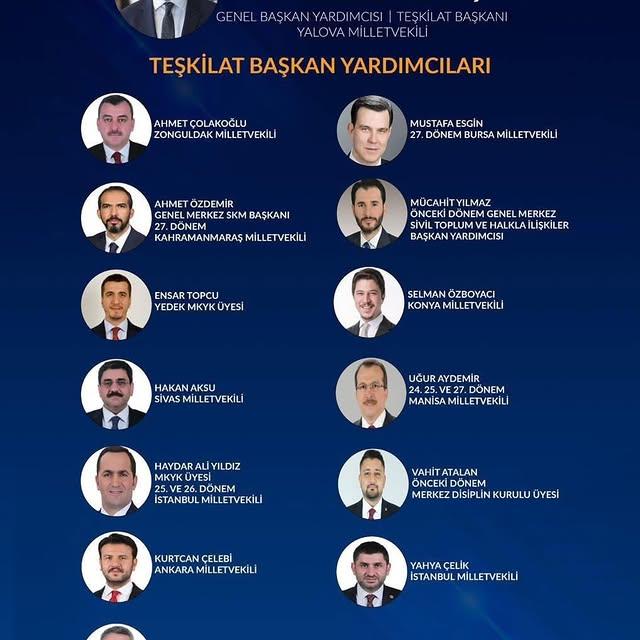 AK Parti Teşkilat Başkanı Görevlerine Başladı