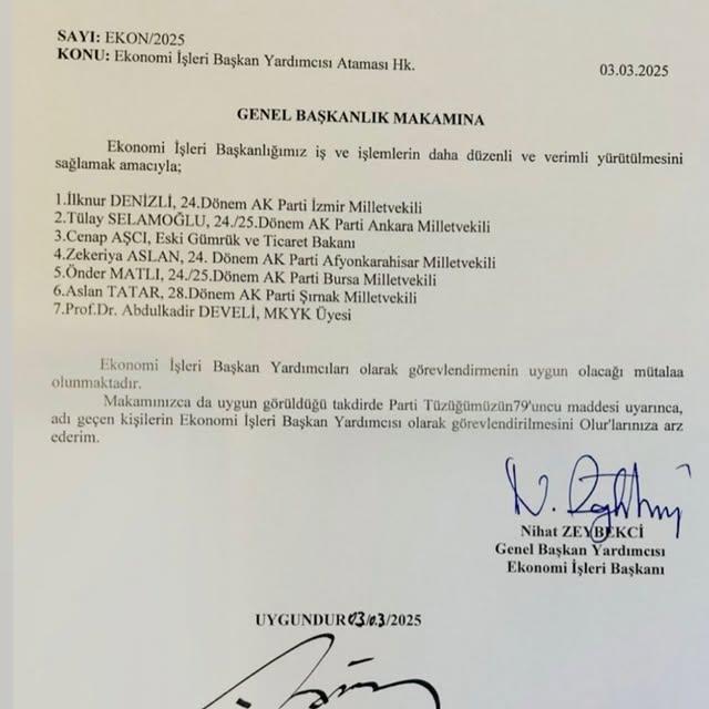 AK Parti Aksaray Milletvekili Altınsoy'dan Yeni Görevlendirmelere Destek