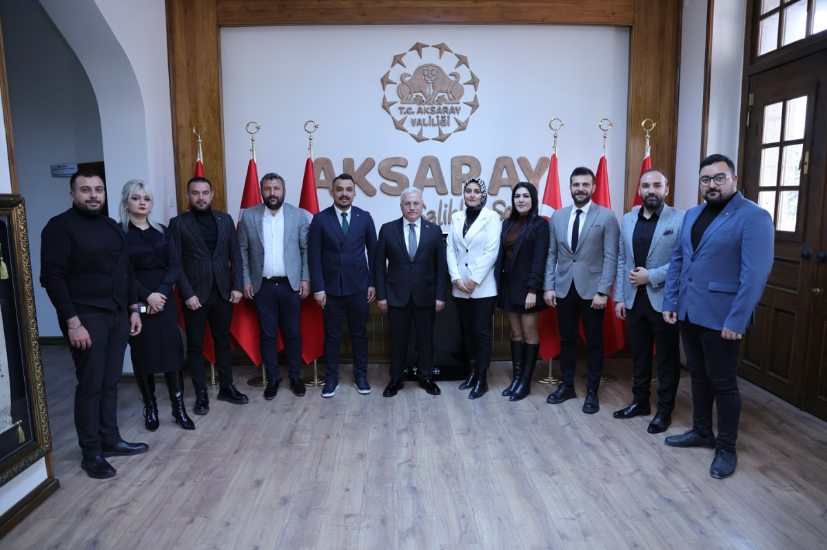 TOBB Aksaray İl Genç Girişimciler Kurulu, Vali'yi Ziyaret Etti