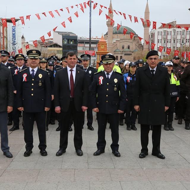 Aksaray Emniyet, Kuruluş Yıldönümünü Coşkulu Törenle Kutladı