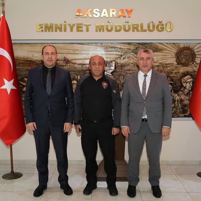 Aksaray'da Emniyet Teşkilatı Kuruluş Yıldönümü Ziyaretleri