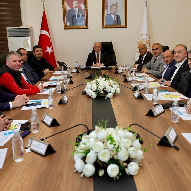 Aksaray'da Karkın Sera OSB Müteşebbis Heyeti Toplantısı Yapıldı