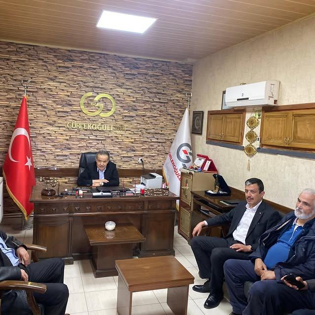 AK Parti Aksaray İl Başkanı, İş Yerini Ziyaret Etti