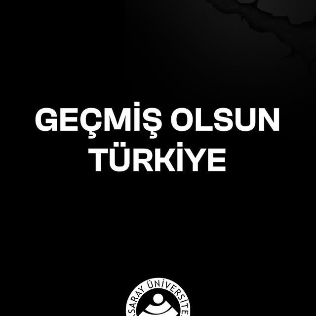 Marmara Depremi Etkisini Gösterdi: Aksaray Üniversitesi Rektöründen Geçmiş Olsun Mesajı