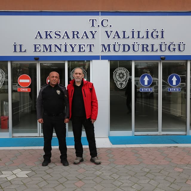 Aksaray Emniyet Müdürü, Başmüfettiş ve POMEM Müdürünü Makamında Ağırladı
