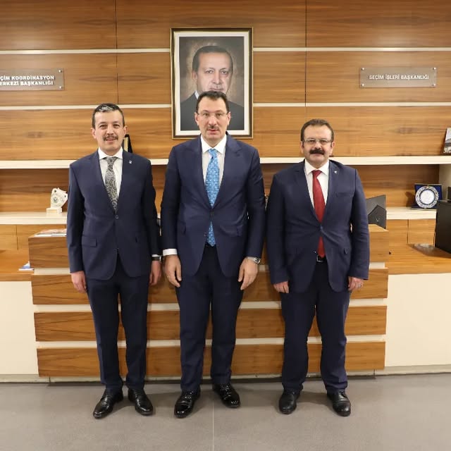 Aksaray AK Parti İl Başkanı ve Merkez İlçe Başkanı, Genel Başkan Yardımcını Ziyaret Etti