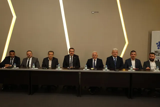 Aksaray'da Milli İrade Platformu ile İstişare Toplantısı Düzenlendi