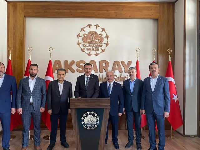 Bülent Tüfenkci, Aksaray'da Ak Parti Milletvekili ile İstişarelerde Bulundu