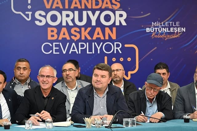 Aksaray Belediye Başkanı Dinçer, Vatandaşlarla 
