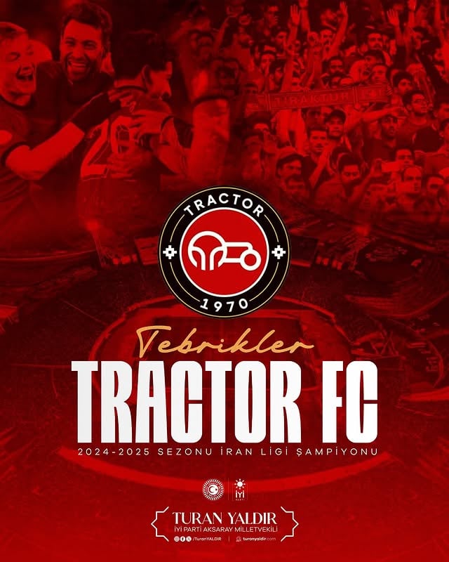 Tractor FC Şampiyonluğuyla Türk Dünyasının Gururu Oldu