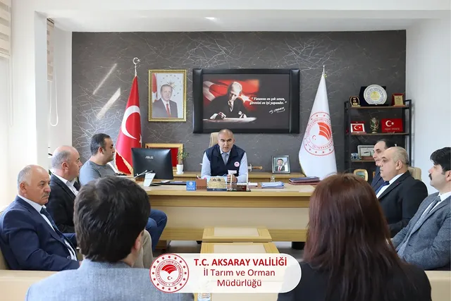 Aksaray Tarım İl Müdürlüğü Haftalık Toplantısı Yapıldı