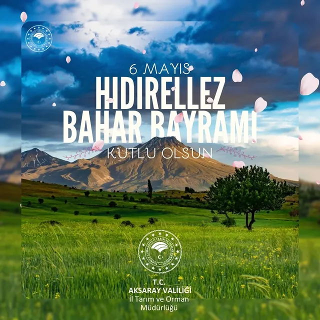 Aksaray'da Hıdırellez Coşkusu: Tarım Sektörü Bayramı Kutladı