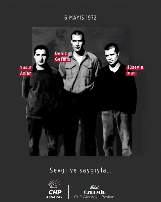 Tam Bağımsızlık Mücadelesi Veren Deniz Gezmiş ve Arkadaşları Anıldı