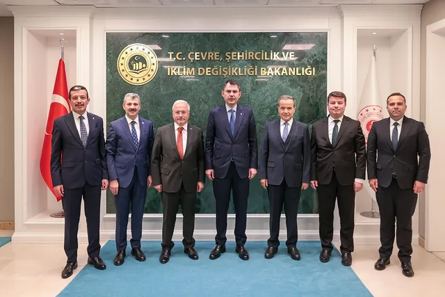 Aksaray Belediyesi, Kentsel Dönüşüm Projelerini Çevre Bakanı Kurum'a Anlattı