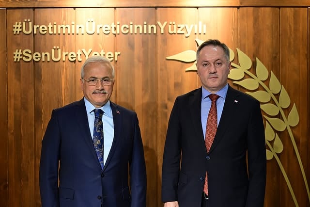 Aksaray Valisi Kumbuzoğlu, Tarım ve Orman Bakanlığı'nı Ziyaret Etti