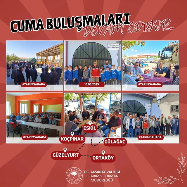 Aksaray'da Tarımsal Üretim Planlaması ve Yeni Destekleme Modeli Hakkında Bilgilendirme Toplantısı Düzenlendi