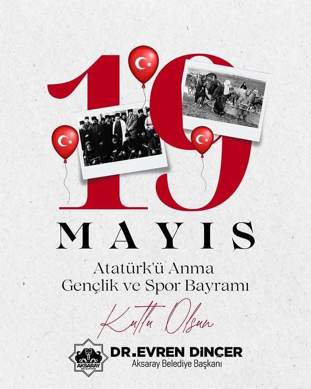 Aksaray'da 19 Mayıs Atatürk'ü Anma, Gençlik ve Spor Bayramı Coşkuyla Kutlandı