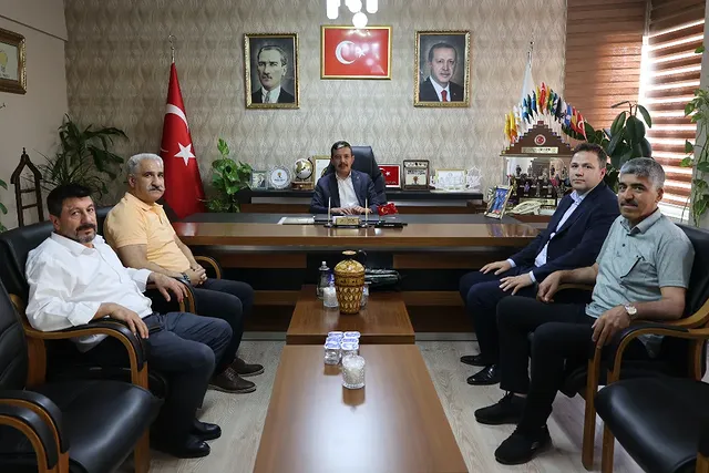 AK Parti Aksaray İl Başkanı Aktürk'e Ziyaret