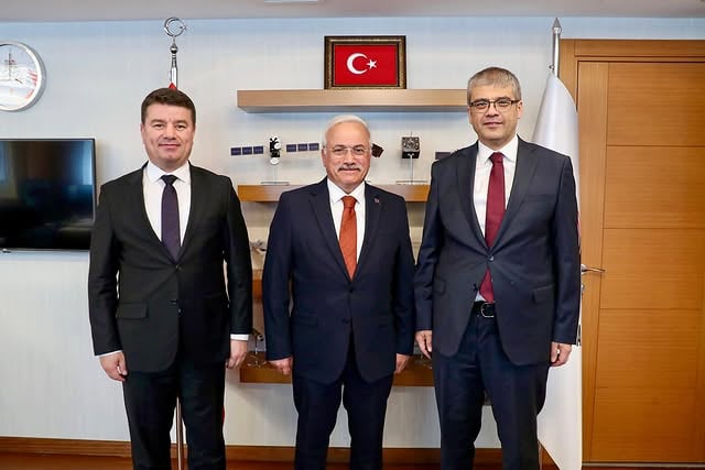 Aksaray Valisi Kumbuzoğlu, TÜBİTAK Başkanı Aydın'ı Ziyaret Etti