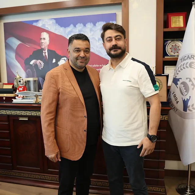 Ahmet Koçaş'ı Ramazan Çetin Ziyaret Etti