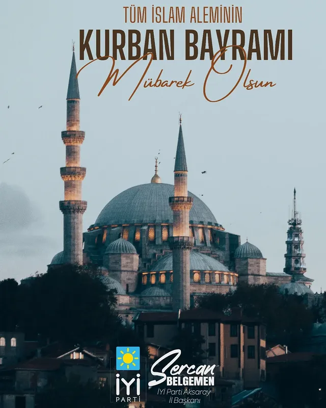 Aksaray İyi Parti'den Kurban Bayramı Mesajı