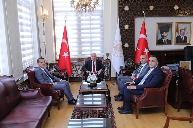 Aksaray Valisi Mehmet Ali Kumbuzoğlu Çalışma ve Sosyal Güvenlik Bakanlığı Denetçilerini Ağırladı