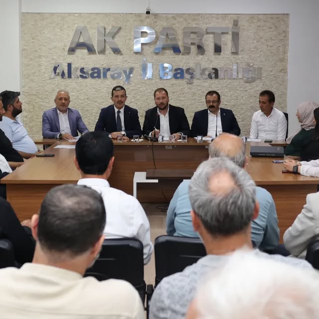 AK Parti Aksaray İl Başkanlığı Haftalık Toplantısı Gerçekleştirildi