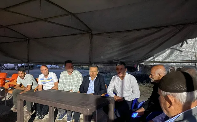 Aksaray AK Parti İl Başkanı Hamza Aktürk Taziye Ziyaretinde Bulundu