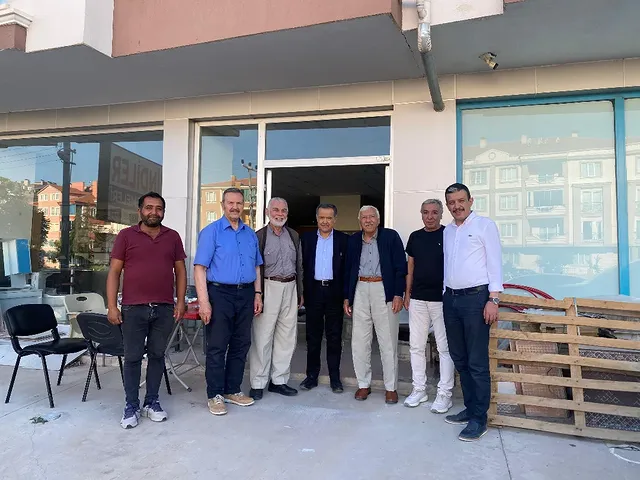 AK Parti Aksaray İl Başkanı Hamza Aktürk Esnaf Ziyaretinde