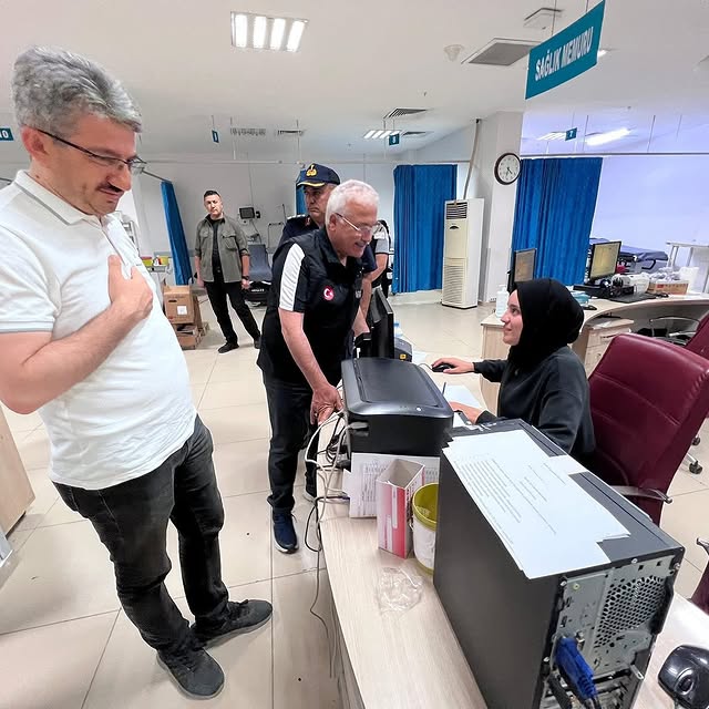 Aksaray Valisi Mehmet Alikumbuzoğlu Hastane Ziyareti Gerçekleştirdi